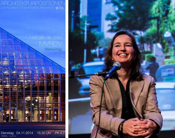 ARCHITECTURE POSITIONS: Nathalie de Vries lecture at TU Braunschweig
