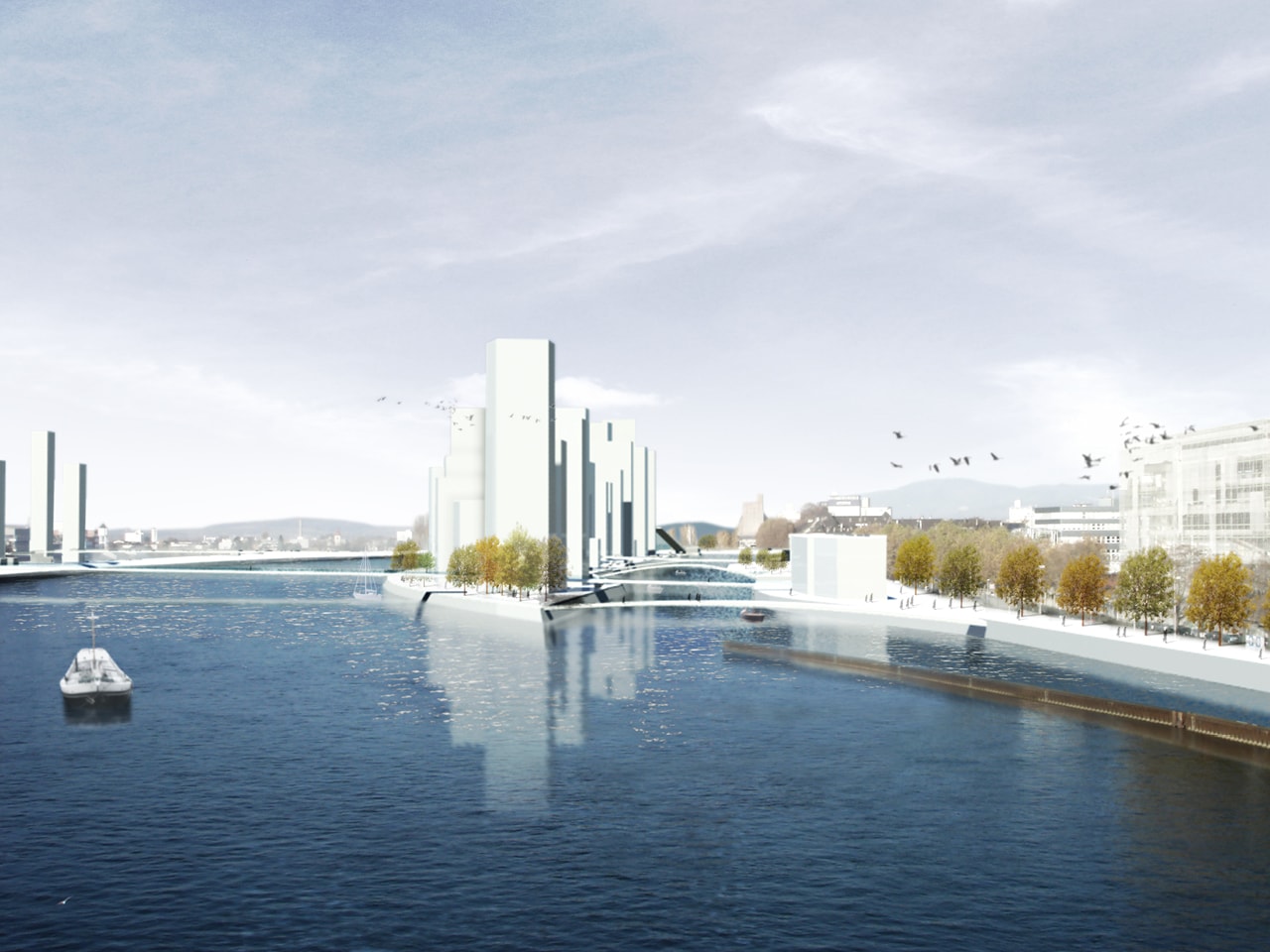 MVRDV - Basel Rheincity