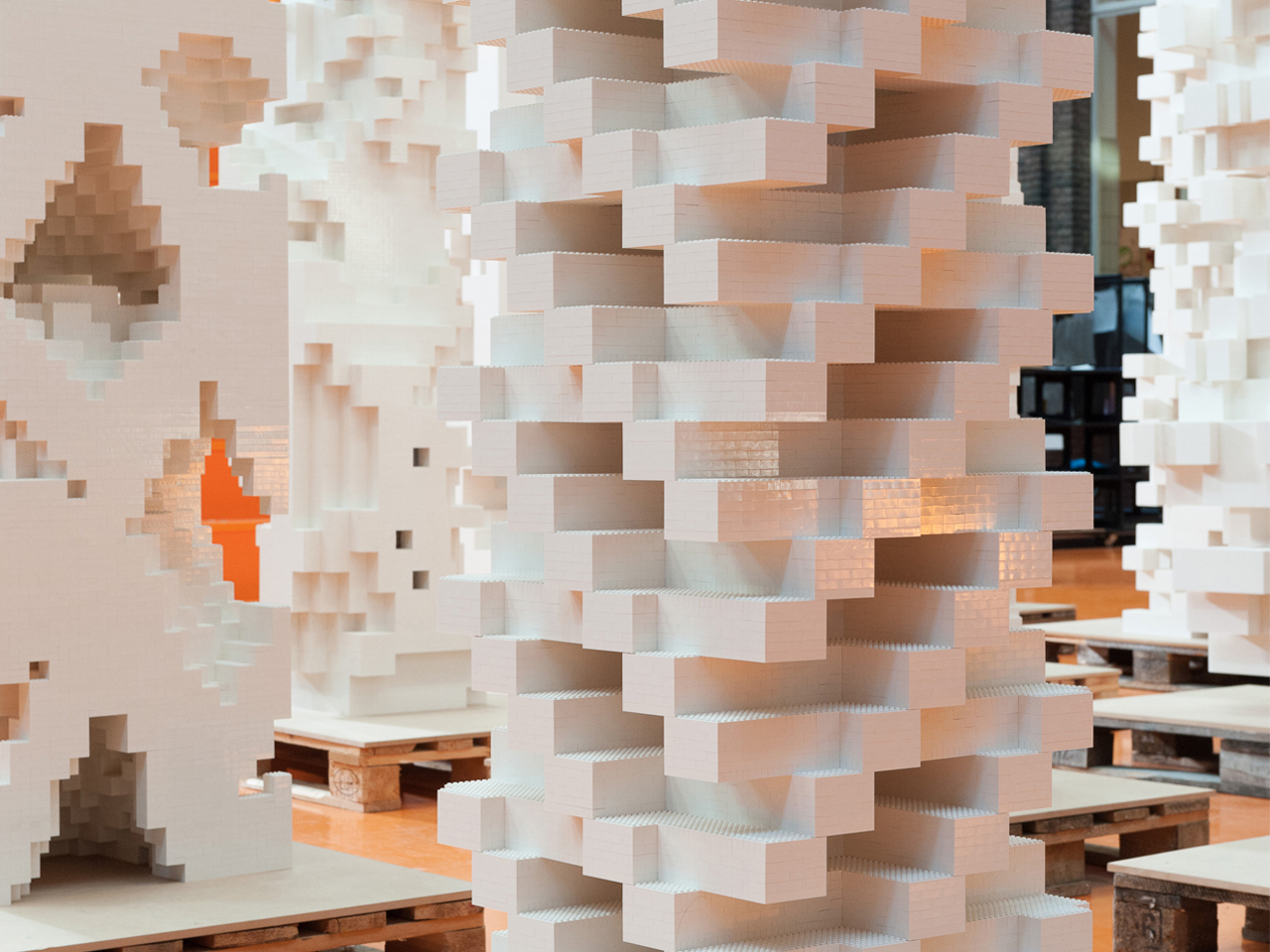 MVRDV - Porous City Lego Towers