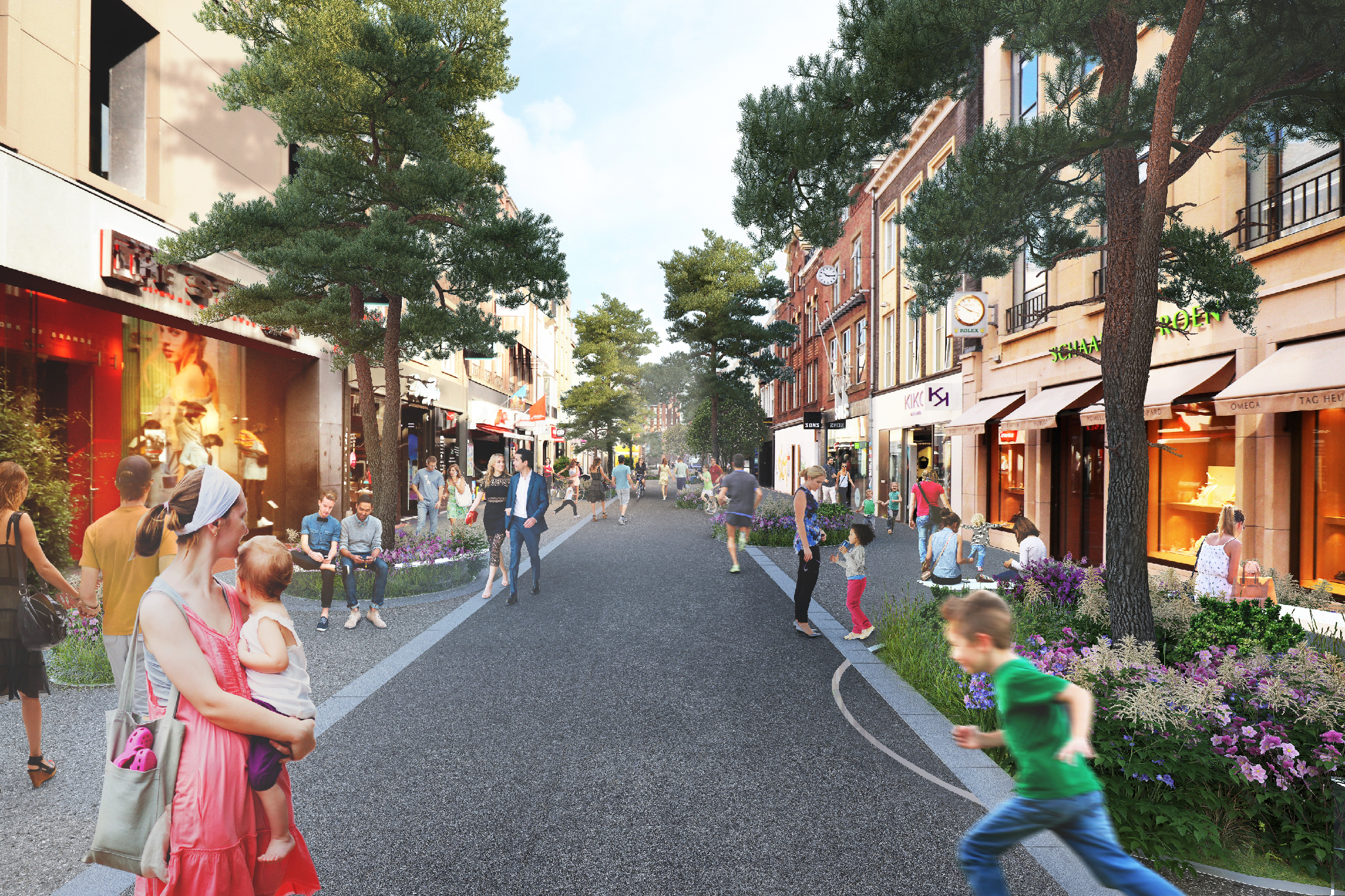 Municipality and MVRDV test pavement for Eindhoven city center