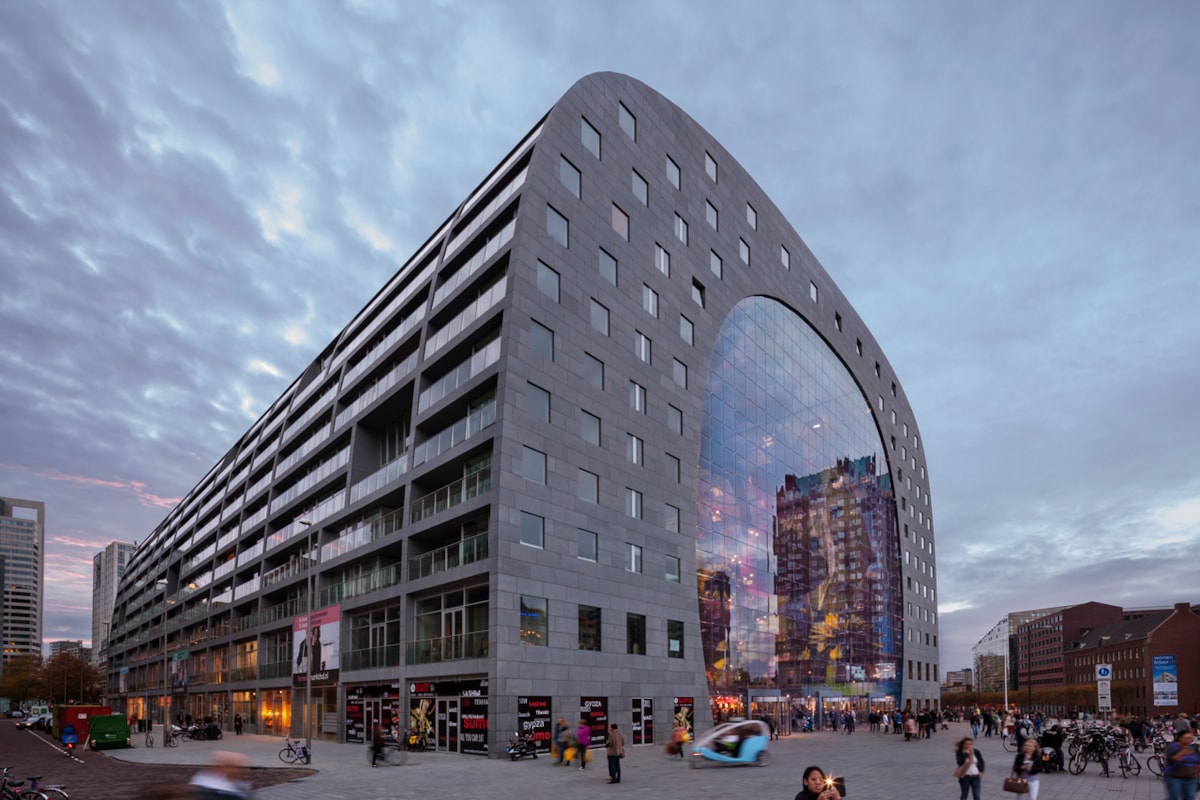 On Wednesday evening in the City Hall, the Markthal won the Rotterdam ...