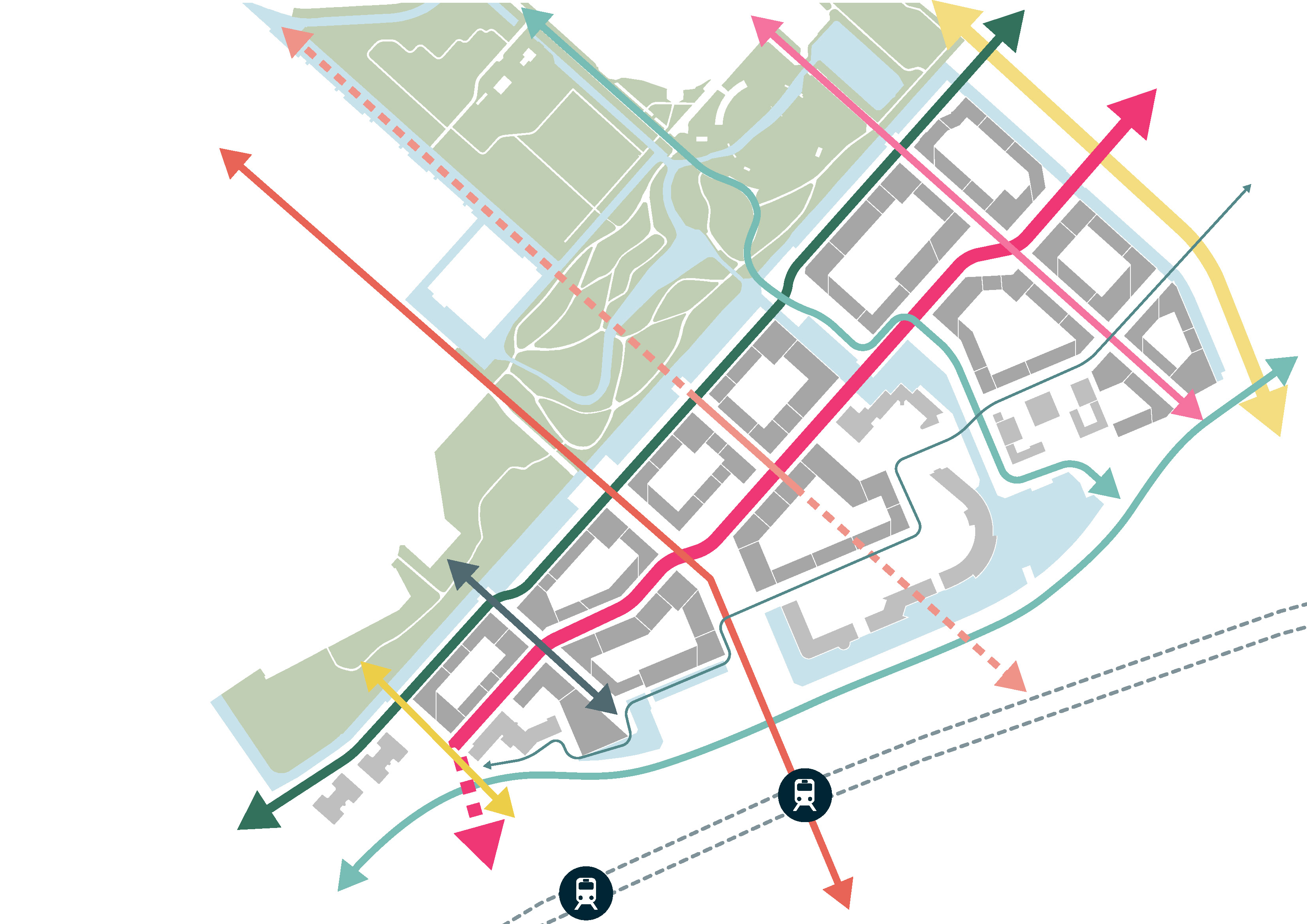 MVRDV gets the green light for Hyde Park, a future 400,000m² urban district for Hoofddorp