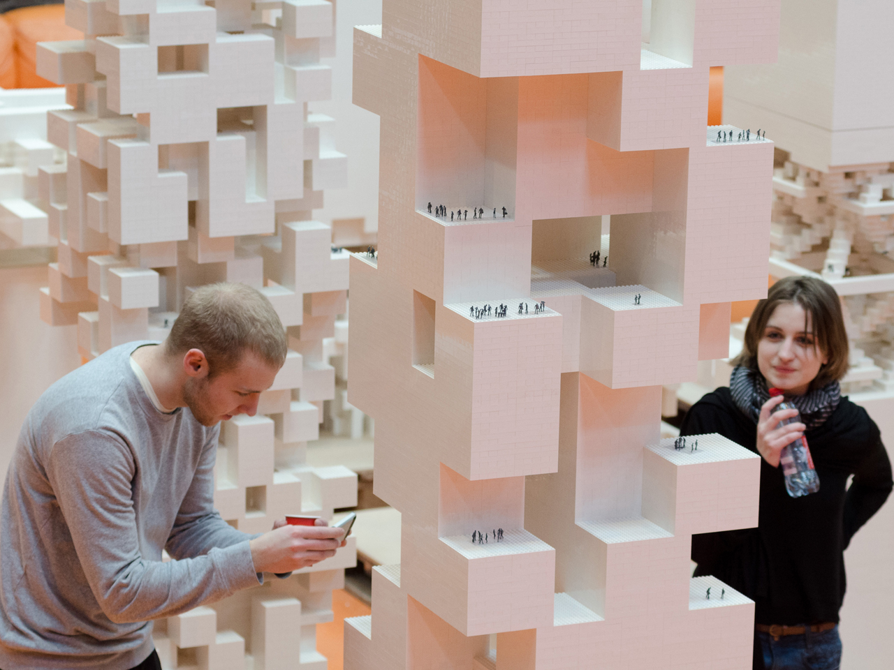 MVRDV - Porous City Lego Towers