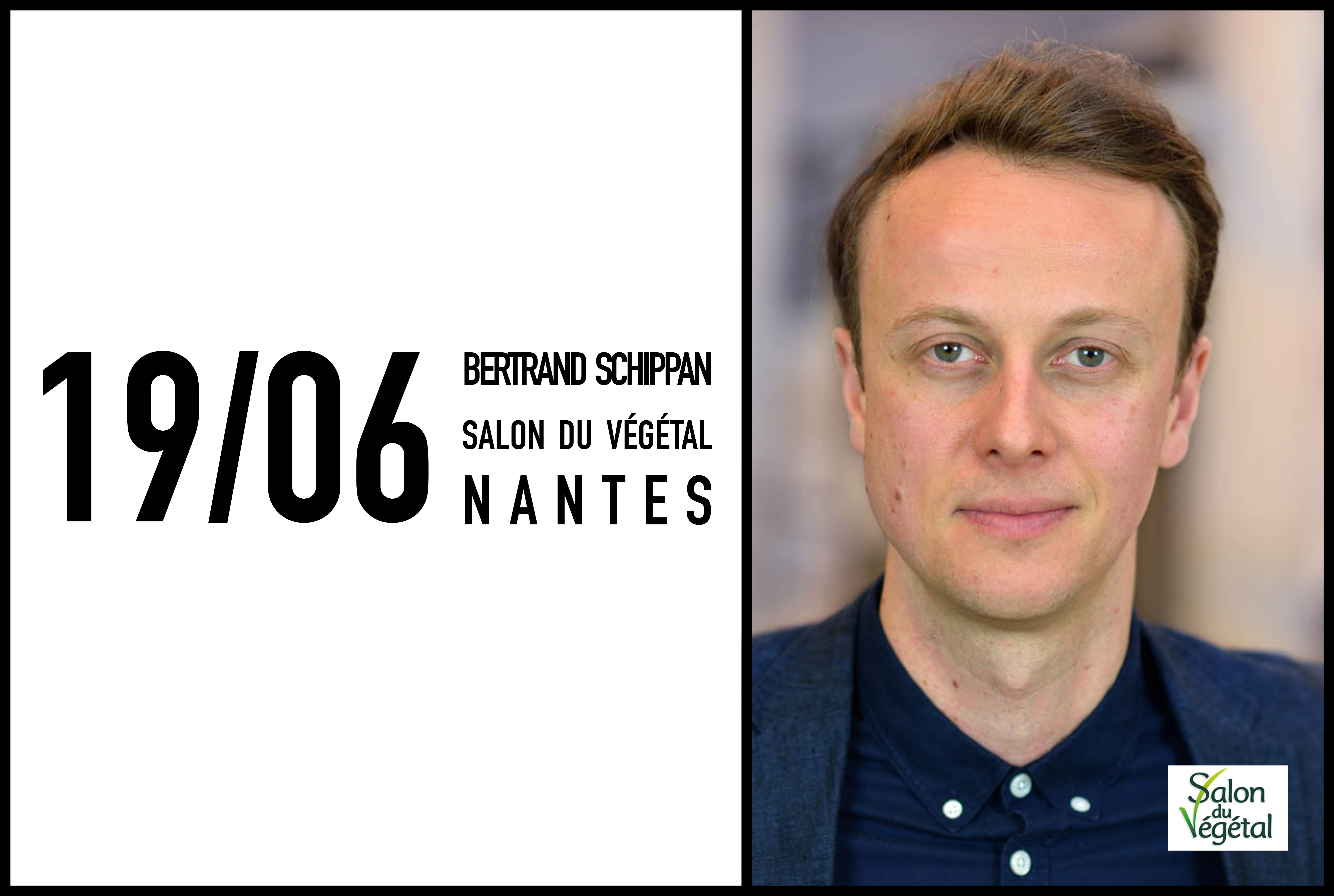 Bertrand Schippan speaking at Salon du Végétal