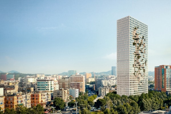 MVRDV Begins Construction on Downtown One in Tirana, a Tower Presenting ...