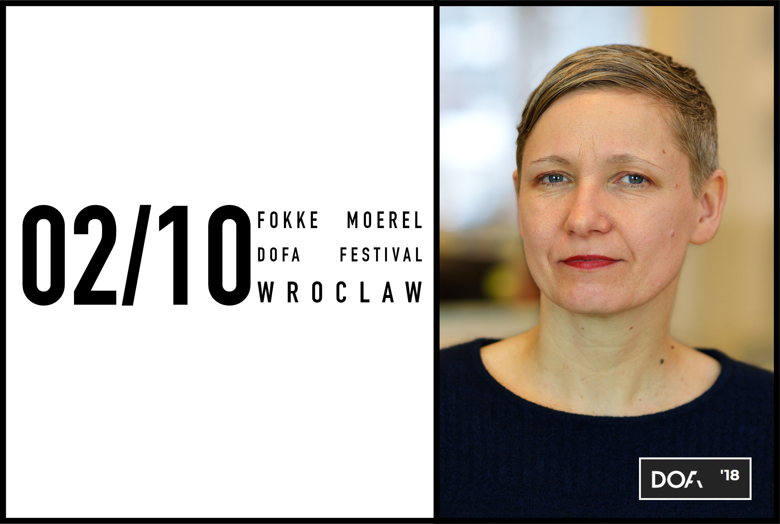 Fokke Moerel speaking at DOFA 2018