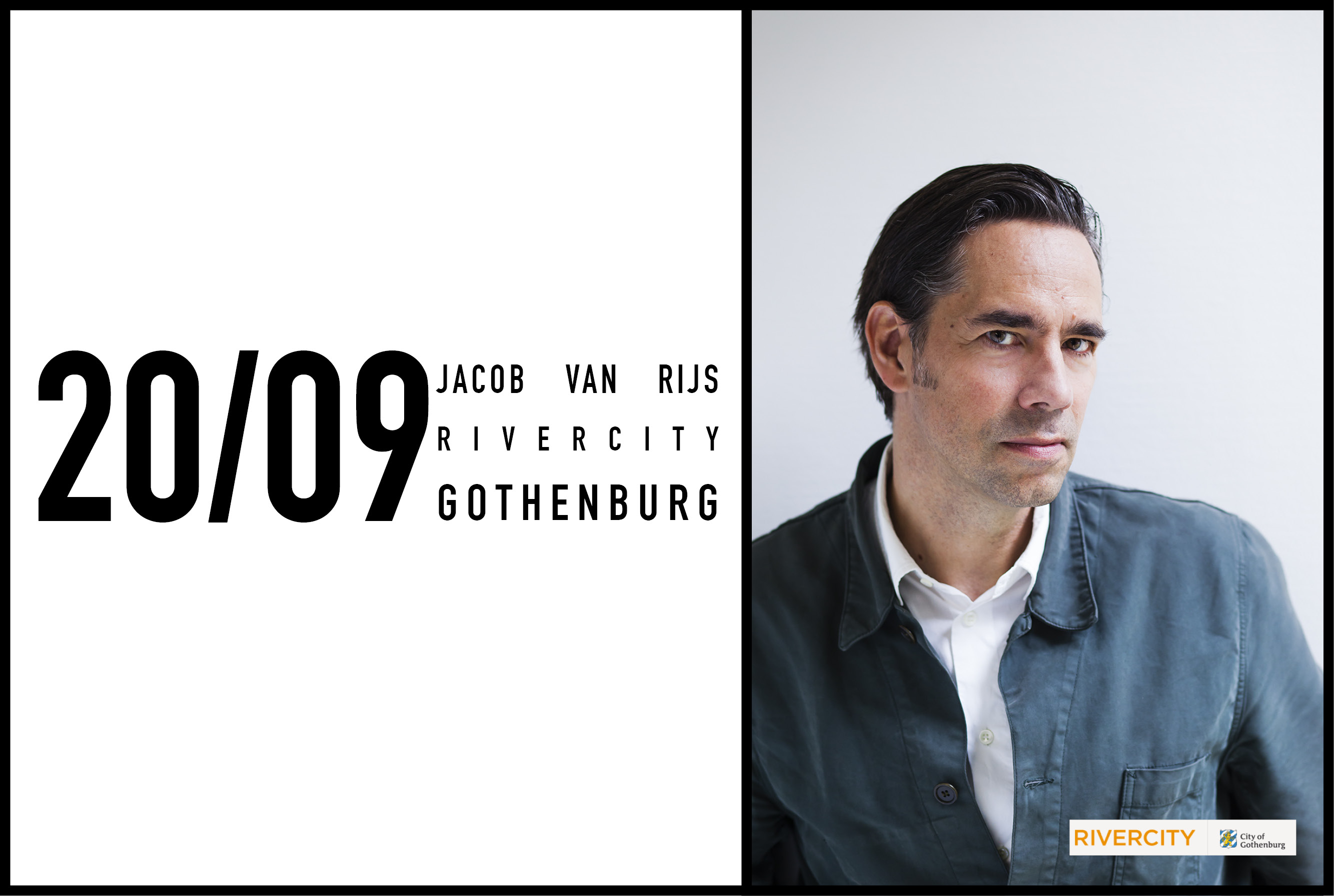 Jacob van Rijs lectures at RiverCity Gothenburg