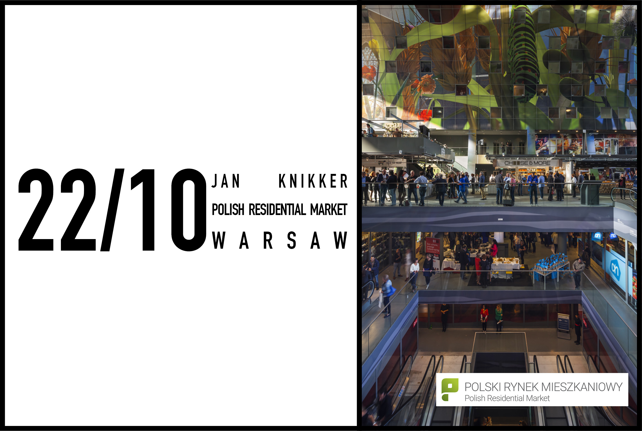 Jan Knikker speaks at Polish Residential Market Conference