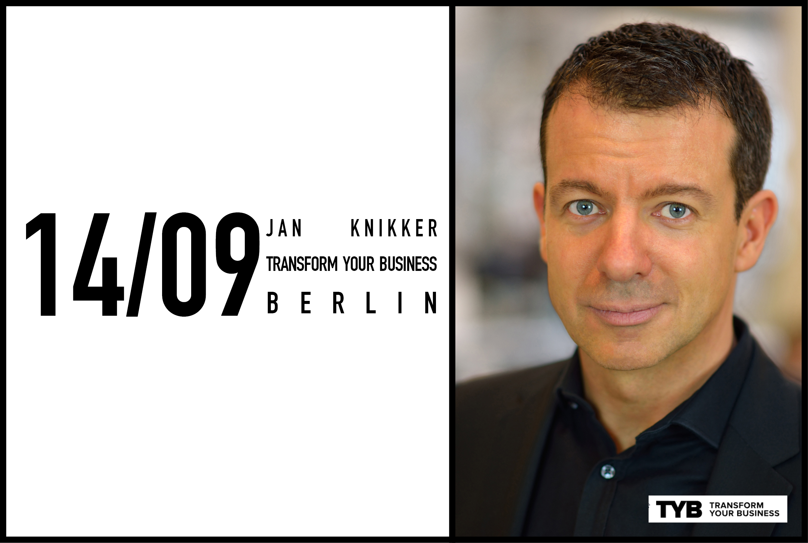 Jan Knikker lecturing at Transform Your Business