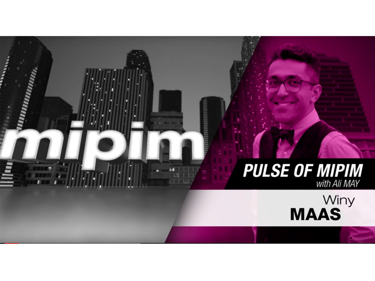 Winy Maas on the Pulse of MIPIM
