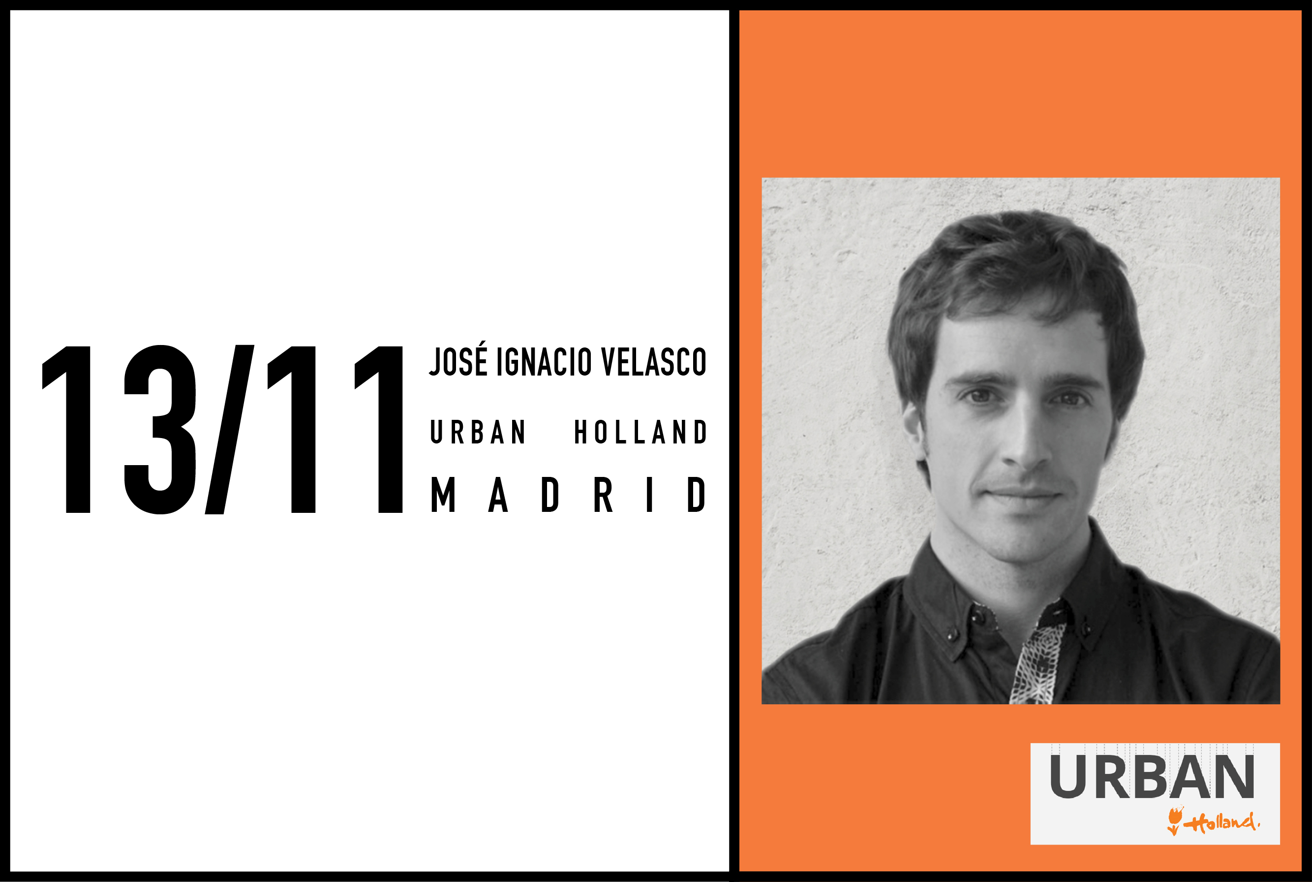 José Ignacio Velasco speaking at Urban Holland