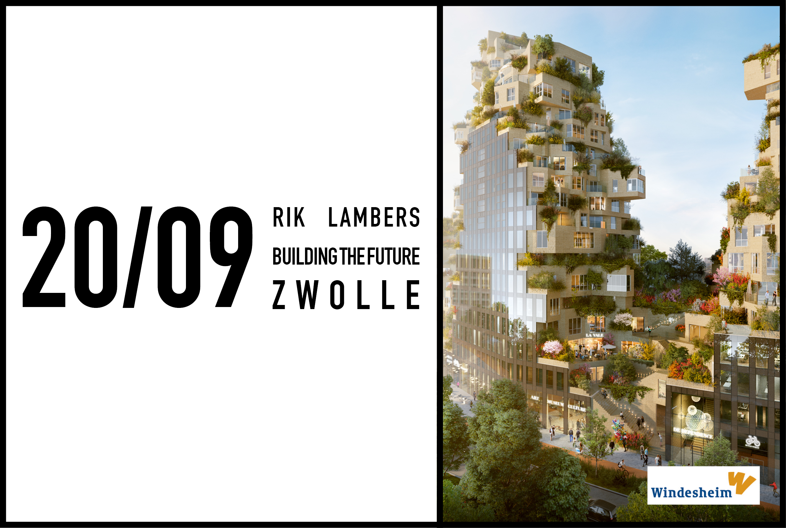 Rik Lambers speaking at Building the Future Symposium
