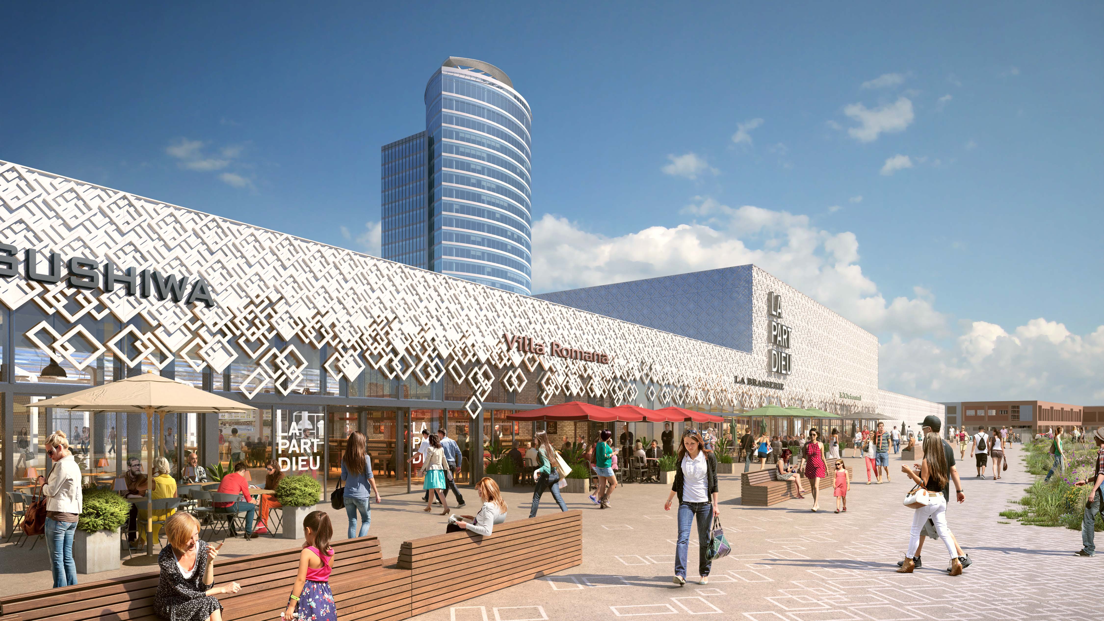How the shopping centre is transforming