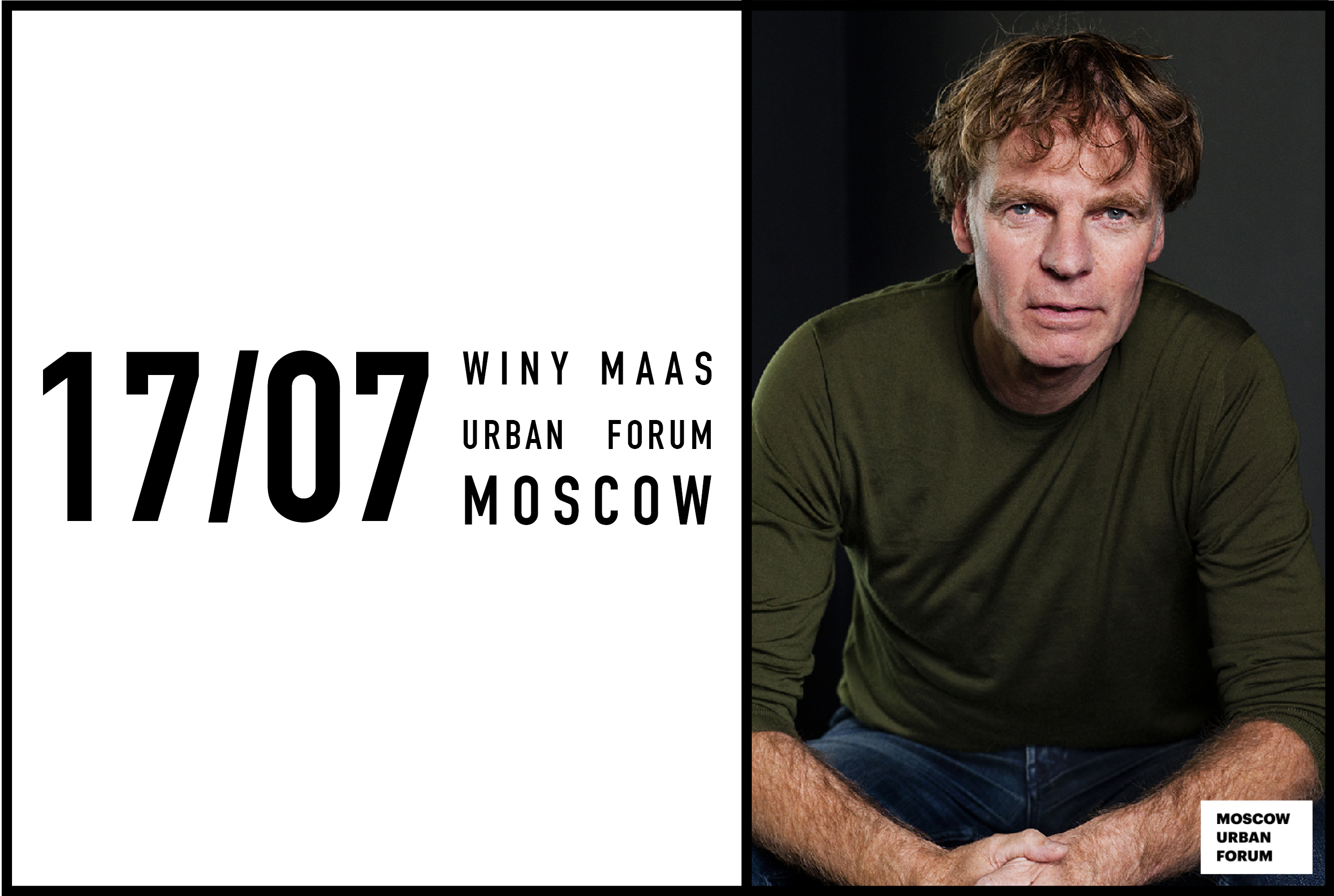 Winy Maas to speak at Moscow Urban Forum